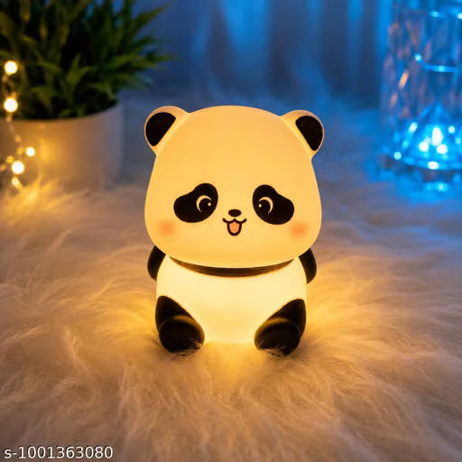 Cute Mini Panda Night Lamp | Desktop Lamp (Pack of 1)