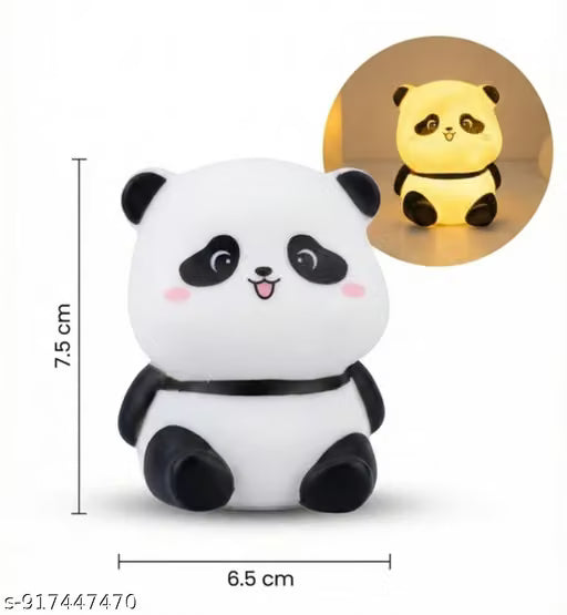 Cute Mini Panda Night Lamp | Desktop Lamp (Pack of 1)