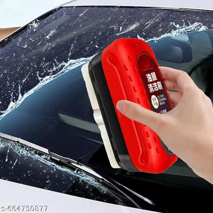 Automotive Oil Film Cleaning Brush | Car Glass Oil Film Remover